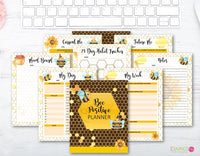 Bee Positive Planner { 20+ Pages }