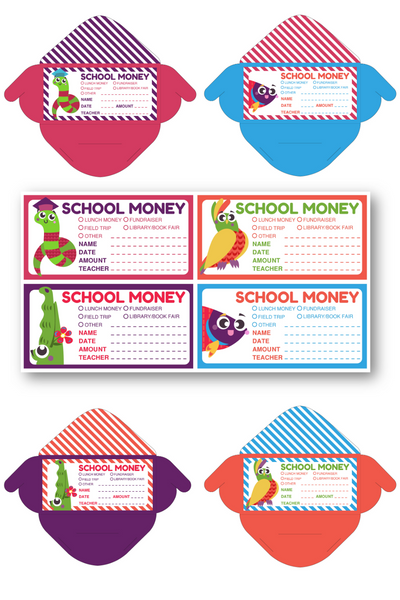 School Money Envelope Bundle