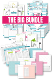 THE BIG BUNDLE! Deluxe Budget Binder | Fun Printables | Cash Envelopes and Trackers
