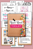 Vision Board Toolkit 2023 Version {20+ Printable Pages}